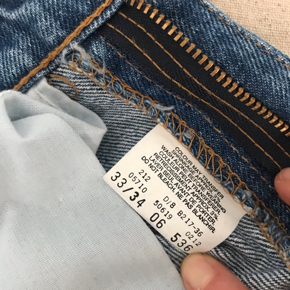 COPY - NWT Vintage Orange Tab Levi’s 619 Straight 33x34 - Picture 5 of 5
